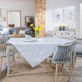 Καρέ Cayo Blue Teoran 90X90cm Cotton-Polyester