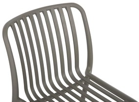 Καρέκλα CONVEE C6104.07 Πολυπροπυλενίου Dark Olive 48x56x79Y εκ. 48x56x79 εκ.