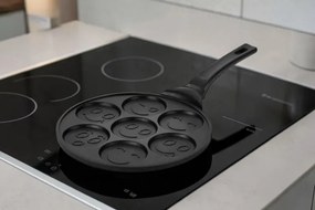 Stewehome Αντικολλητικό Τηγάνι για Pancakes και Κρέπες Μαύρο