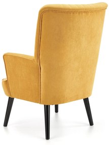 DELGADO chair color: mustard DIOMMI V-PL-DELGADO-FOT-MUSZTARDOWY