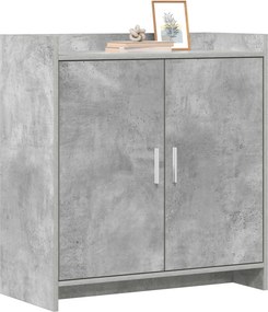 vidaXL Πλαϊνό γραφείο Γκρι Σκυροδέματος 72 x 36 x 80 εκ.