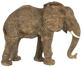 Artekko Elephant Διακοσμητικός Ελέφαντας Ρητίνης Γκρι (33x12.7x25.4)cm