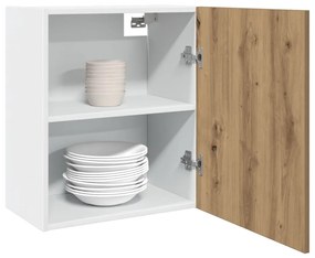 Κρεμαστό Ντουλάπι "Lyon" από Τεχνητό Δρυ 50x31x60 εκ. από Τεχνητό Ξύλο