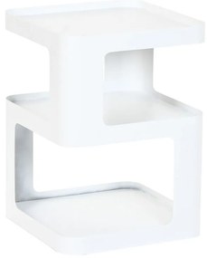 Βοηθητικό Τραπέζι Home ESPRIT Λευκό 40 x 40 x 54 cm