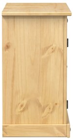 vidaXL Ντουλάπι Μπάνιου Corona 73x33x60 εκ. από Μασίφ Ξύλο Πεύκου