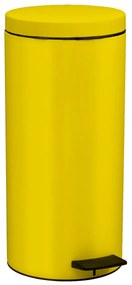 Κάδος Απορριμμάτων (Φ25x53) Pam &amp; Co 25lt 2553 Yellow