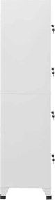vidaXL Φοριαμός 38 x 45 x 180 εκ. με 4 Τμήματα