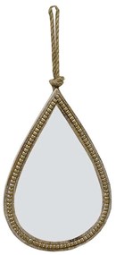 Καθρέπτης Τοίχου Tear 11-0303 29x4x43,5cm Natural Ξύλο,Γυαλί