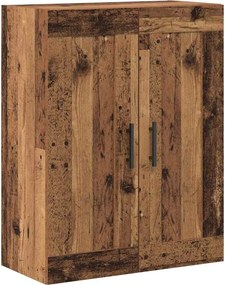 vidaXL Highboard 2 pcs Παλιό ξύλο 69,5 x 34 x 180 εκ.