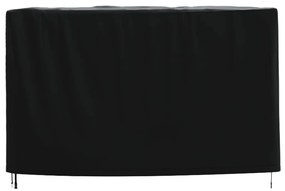 Κάλυμμα Επίπλων Κήπου Αδιάβροχο Μαύρο 135x135x90 εκ. 420D - Μαύρο