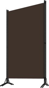 vidaXL Διαχωριστικό Δωματίου με 3 Πάνελ Καφέ 260 x 180 εκ.