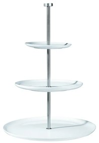 Ορντερβιέρα 3 Επιπέδων Grande 92151146 15/22/30x47cm White Asa Κεραμικό