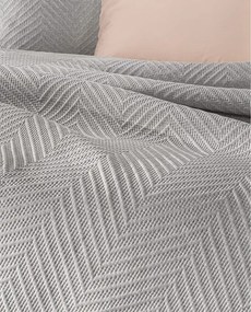 Κουβερλί King Size (250x240) + Διακοσμητική Μαξιλαροθήκη Guy Laroche Hamptons Grey