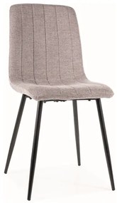 KRZESŁO ALAN BREGO CZARNY STELAŻ/SZARY 07 DIOMMI-80-3203