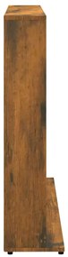 vidaXL Έπιπλο για CD Καπνιστή Δρυς 100x23x89,5 εκ. Επεξεργασμένο Ξύλο