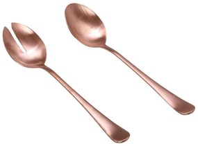 Κουτάλι Σερβιρίσματος Durable (Σετ 2Τμχ) 45.045.05 Rose Gold Cryspo Trio Stainless Steel