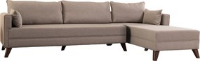 Corner Sofa Bella Corner Sofa Right 1 - Cream Cream