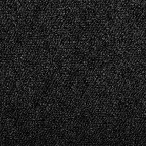 vidaXL Δερμάτινο Χαλί Ανθρακί 100 x 250 cm 100% Πολυπροπυλένιο
