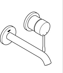 Μονή λαβή βρύση Grohe