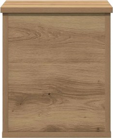 vidaXL Κουτί αποθήκευσης Artisan Oak 30 x 35 x 35 cm