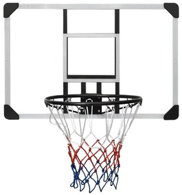 VidaXL Ταμπλό Μπασκέτας Διάφανο 90 x 60 x 2.5 εκ. Πολυανθρακικό
