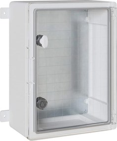 vidaXL Ντουλάπι Ελέγχου Γκρι 37 x 16,5 x 40 εκ ΑΒΣ Πλαστικό