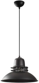 Φωτιστικό Οροφής Saglam 892OPV1569 Φ34x123cm 1xE27 40W Black Opviq