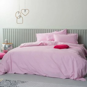 Παπλωματοθήκη Pon-Pon Lilac Palamaiki Queen Size 230x240cm 100% Cotton