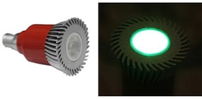 Adeleq Led Λάμπα Ισχύος E14 3W 230V 1 Led 30° Πράσινη 13-14035