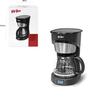 HY-VEE Καφετιέρα Γαλλικού 900W  1,2lt MD-2612T- Coffer Maker