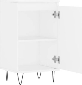 vidaXL Συρταριέρα Λευκή 40 x 35 x 70 εκ. από Επεξεργασμένο Ξύλο