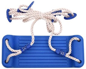 vidaXL Κούνιες με Σχοινιά 2 τεμ. Μπλε 38 x 16 εκ. από Πολυαιθυλένιο