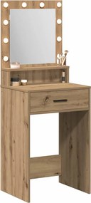 vidaXL Τραπέζι περιποίησης Artisan Oak 50 x 41 x 135 εκ