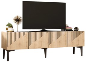 ΕΠΙΠΛΟ ΤΗΛΕΟΡΑΣΗΣ ΣΕ ΦΥΣΙΚΟ ΧΡΩΜΑ ΚΑΙ ΕΠΙΦΑΝΕΙΑ ΜΑΥΡΟ ΜΑΡΜΑΡΟ 154x37x45Yεκ.FB99435.01 0534709