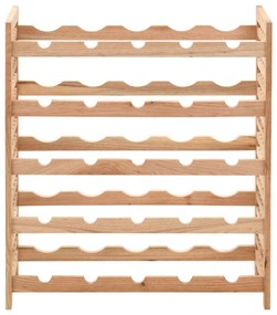 vidaXL Κάβα Κρασιών για 25 Μπουκάλια 63x25x73 εκ. Μασίφ Ξύλο Καρυδιάς
