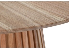 Τραπεζαρία Home ESPRIT Φυσικό ξύλο mindi 120 x 120 x 75 cm