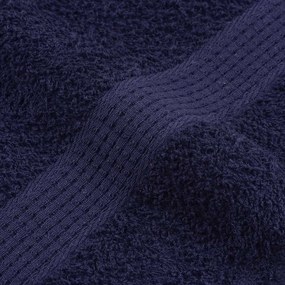 vidaXL Σετ Πετσετών 6 Τεμαχίων FROGN Μπλε Σκούρο 360 γρ./μ²
