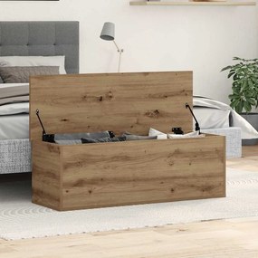 vidaXL Κουτί αποθήκευσης Artisan Oak 102 x 35 x 35 cm