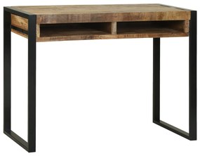 vidaXL Καθρέφτης με Τουλάπι 100x50x75 εκ Solid Rough Wood Mango