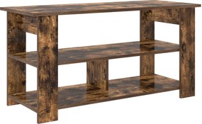 vidaXL Βάση τηλεόρασης Καπνιστό Δρύς 100 x 40 x 50 cm
