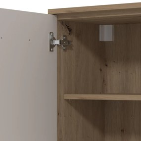 Κρεμαστό Ντουλάπι Κουζίνας BELFORT 60A Artisan Oak - Cashmere 60x30x54εκ 60x30x54 εκ.