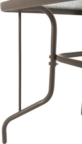 ΣΕΤ ΤΡΑΠΕΖΑΡΙΑΣ 5ΤΜΧ ADAM HM10897.04 ΤΡΑΠΕΖΙ 110x60εκ &amp; 4 ΠΟΛΥΘΡΟΝΕΣ--ΣΑΜΠΑΝΙ