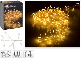 ΣΥΡΜΆΤΙΝΑ &amp; PVC ΛΑΜΠΆΚΙΑ LED SILVERWIRE 480LED WW CLUSTER AX8717040