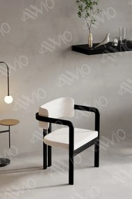 Stewehome λευκόΚαρέκλα Κουζίνας Μοντέρνου Design 45x48x75 cm