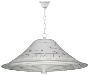 Κρεμαστό Φωτιστικό Οροφής Λευκό 1001/72-ΦΛ Arkolight-1001/72-ΦΛ-Λευκό 1001/72-ΦΛ