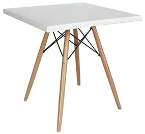 Τραπέζι Randy Werzalit 08.0015 60X60X71/80Χ80Χ4cm Natural Mdf, Wood