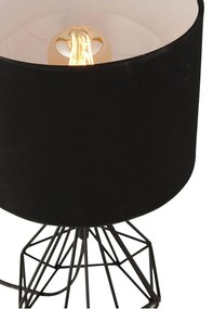 Φωτιστικό Επιτραπέζιο BIE Μαύρο Μέταλλο 22x55cm