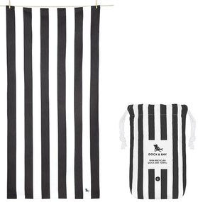 Dock And Bay Πετσέτα Θαλάσσης XL 200x90cm Quickdry - Kamari Charcoal 5060668831038