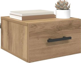 vidaXL Κομοδίνο 35 x 35 x 20 εκ Επεξεργασμένο ξύλο artisan δρυς
