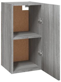 Έπιπλο Τηλεόρασης Γκρι Sonoma 30,5x30x60 εκ. από Επεξεργ. Ξύλο 815743